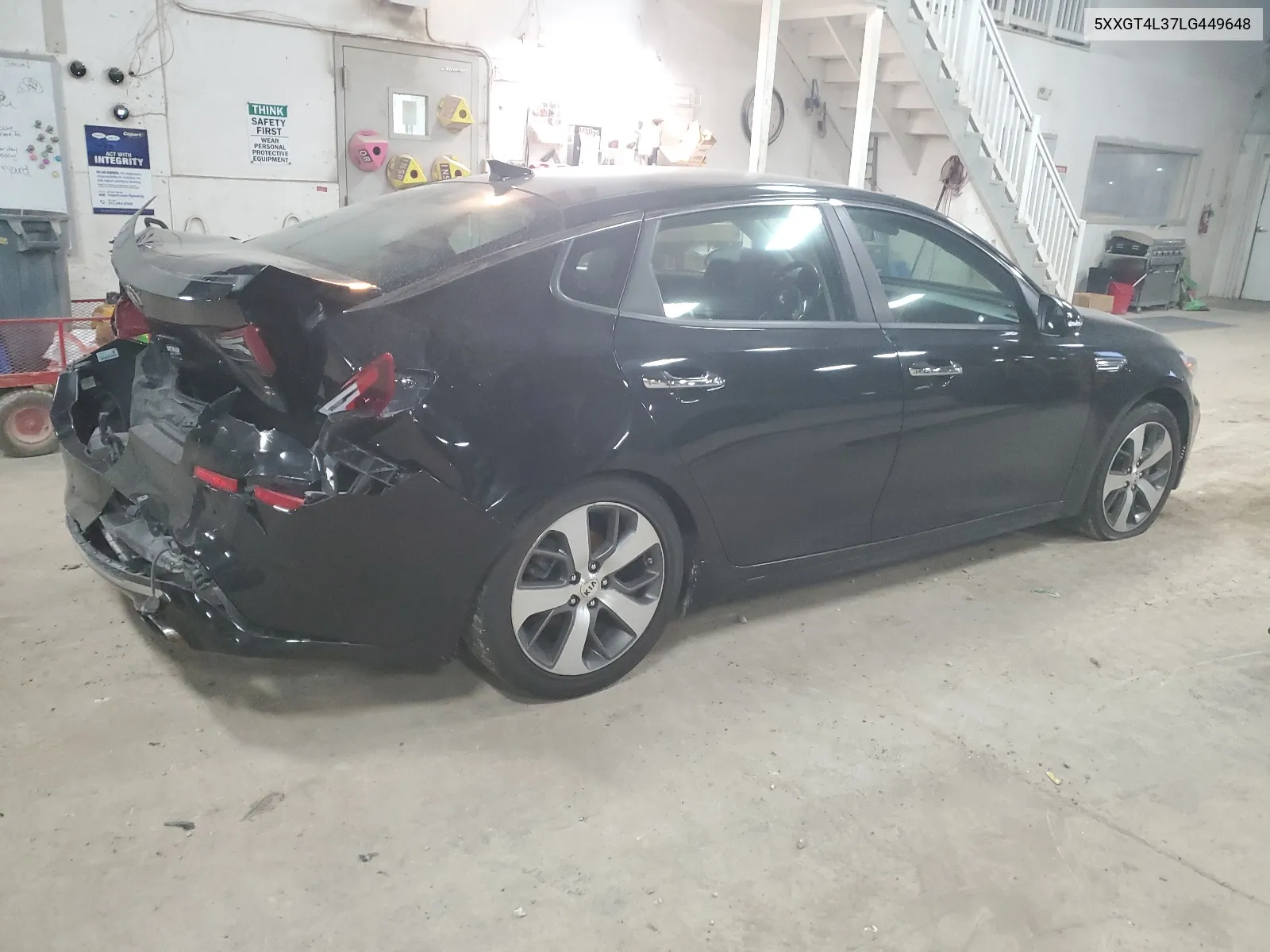 5XXGT4L37LG449648 2020 Kia Optima Lx