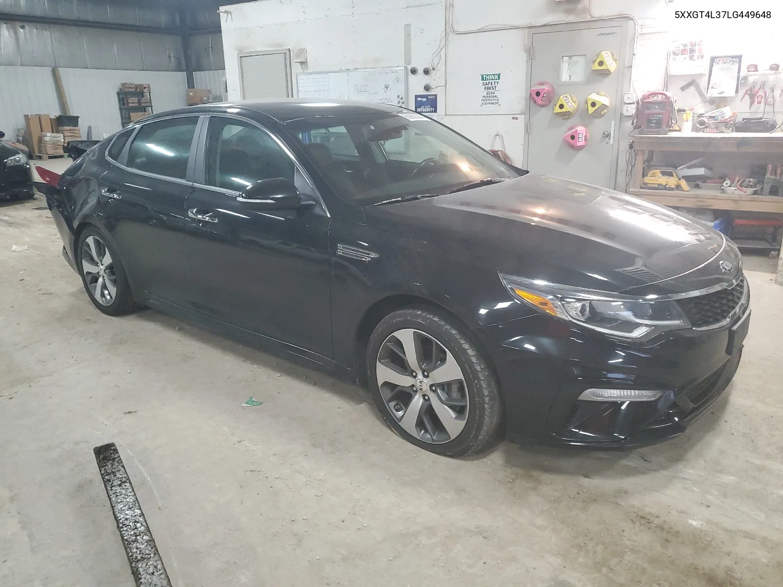 5XXGT4L37LG449648 2020 Kia Optima Lx