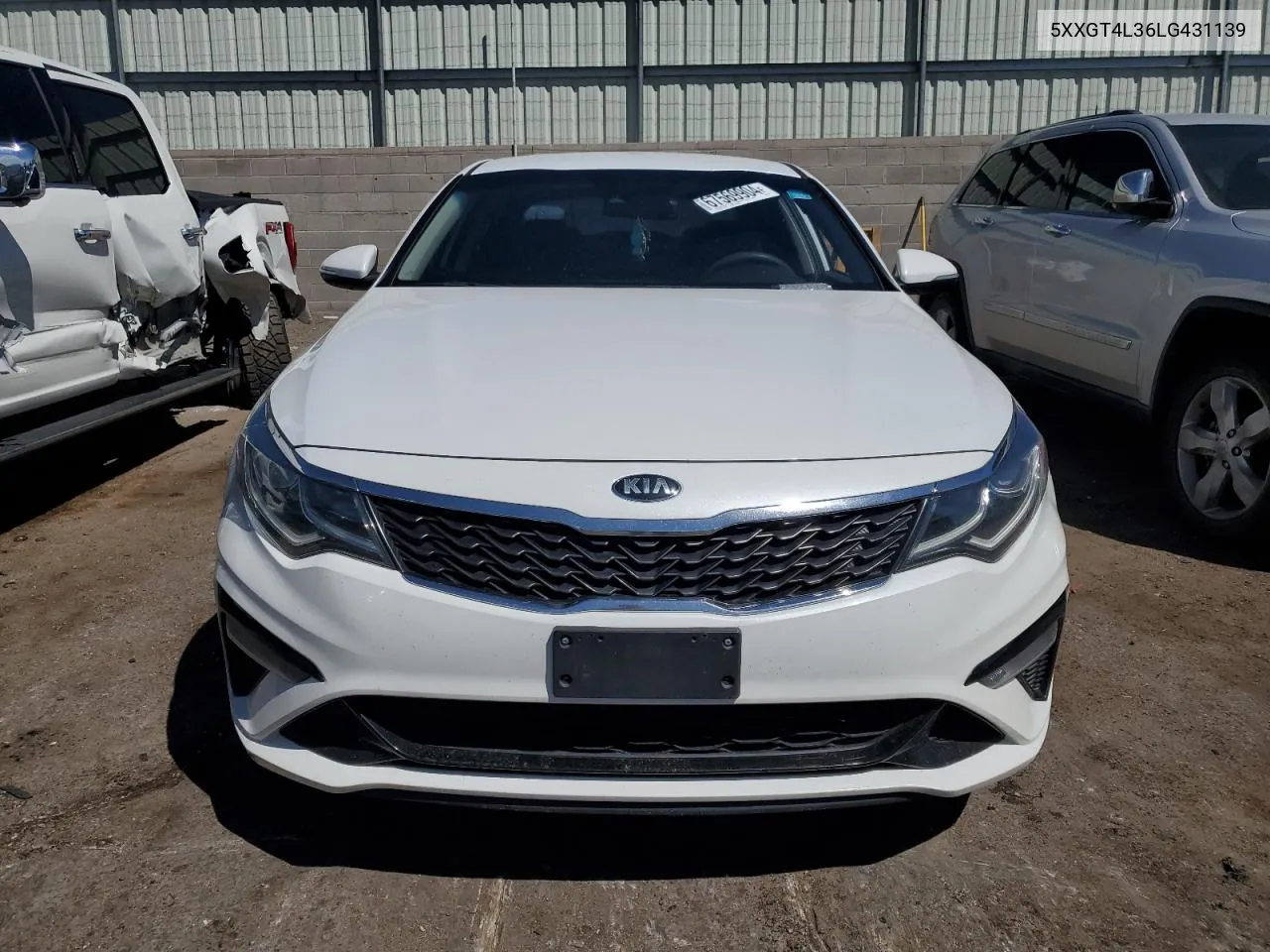 2020 Kia Optima Lx VIN: 5XXGT4L36LG431139 Lot: 67569904