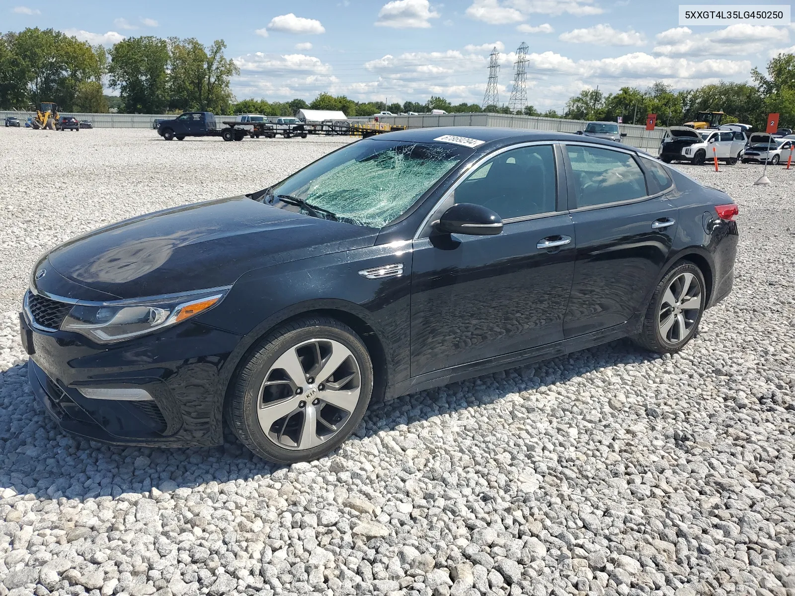 2020 Kia Optima Lx VIN: 5XXGT4L35LG450250 Lot: 67869294