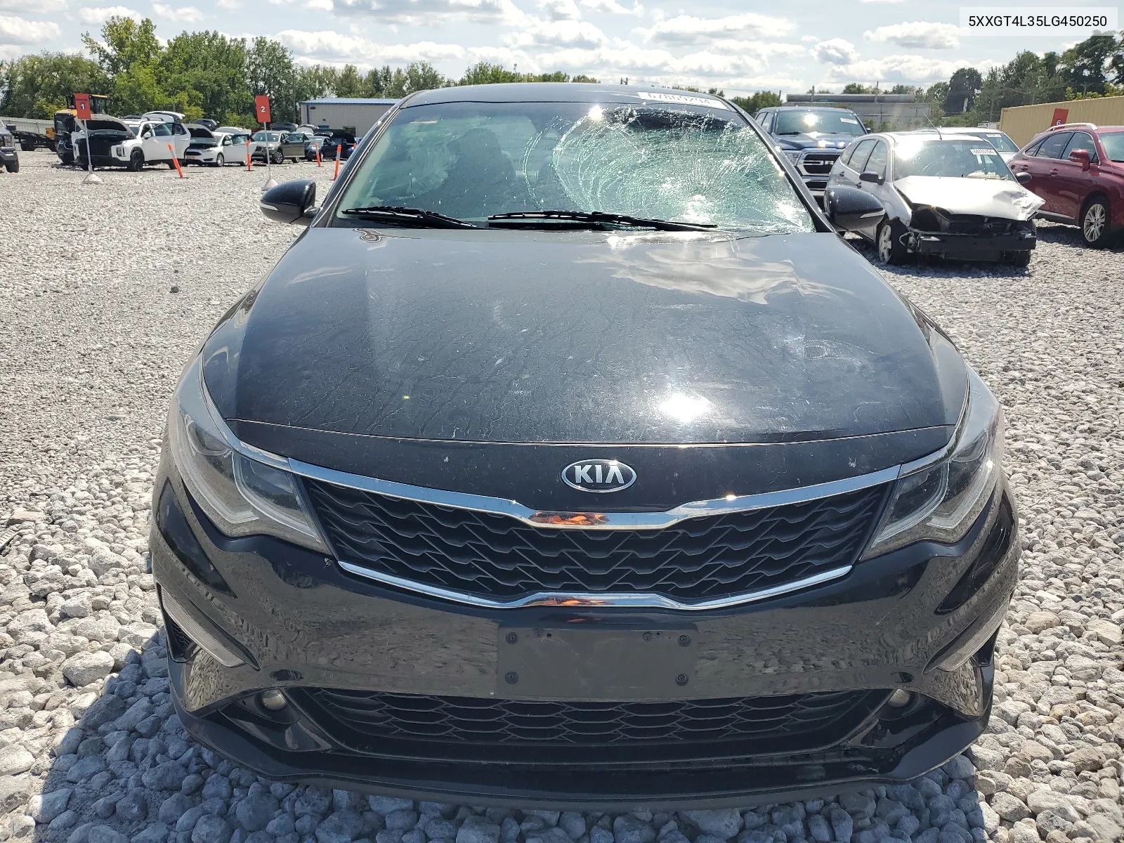 2020 Kia Optima Lx VIN: 5XXGT4L35LG450250 Lot: 67869294