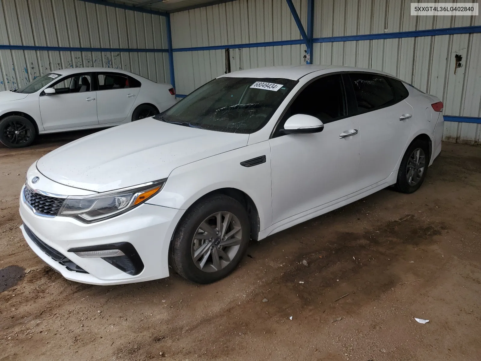 5XXGT4L36LG402840 2020 Kia Optima Lx