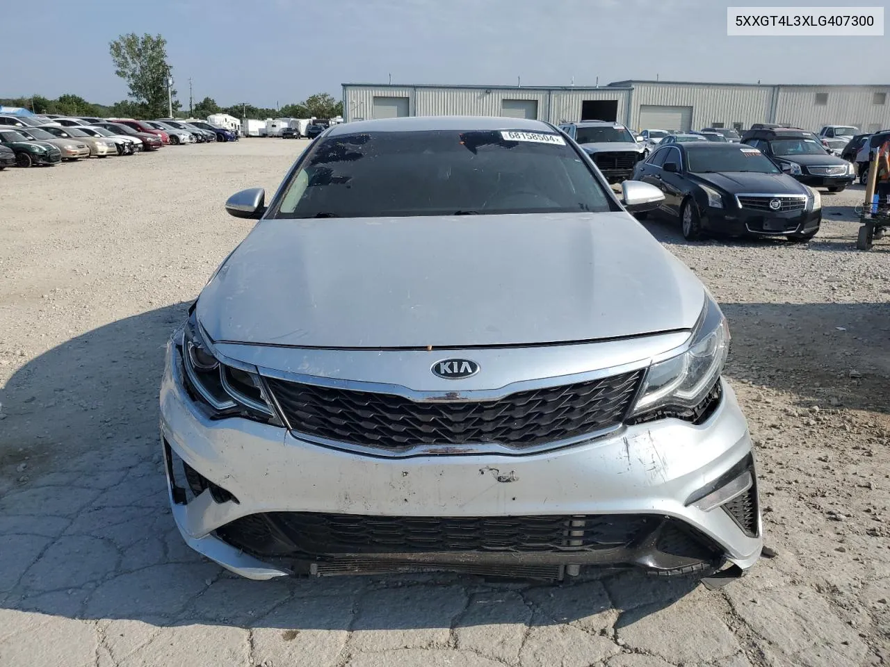 2020 Kia Optima Lx VIN: 5XXGT4L3XLG407300 Lot: 68158504