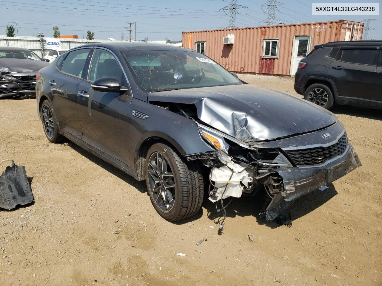 2020 Kia Optima Lx VIN: 5XXGT4L32LG443238 Lot: 68278484