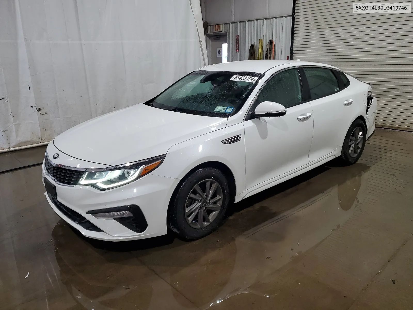 2020 Kia Optima Lx VIN: 5XXGT4L30LG419746 Lot: 68483494