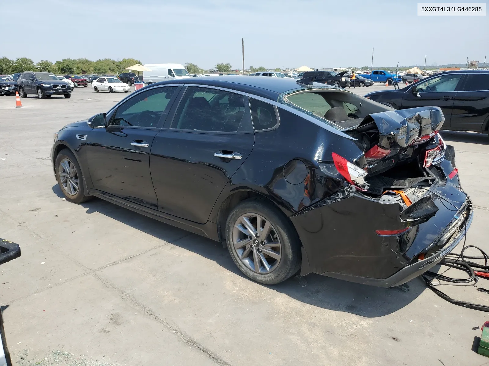 2020 Kia Optima Lx VIN: 5XXGT4L34LG446285 Lot: 68514354