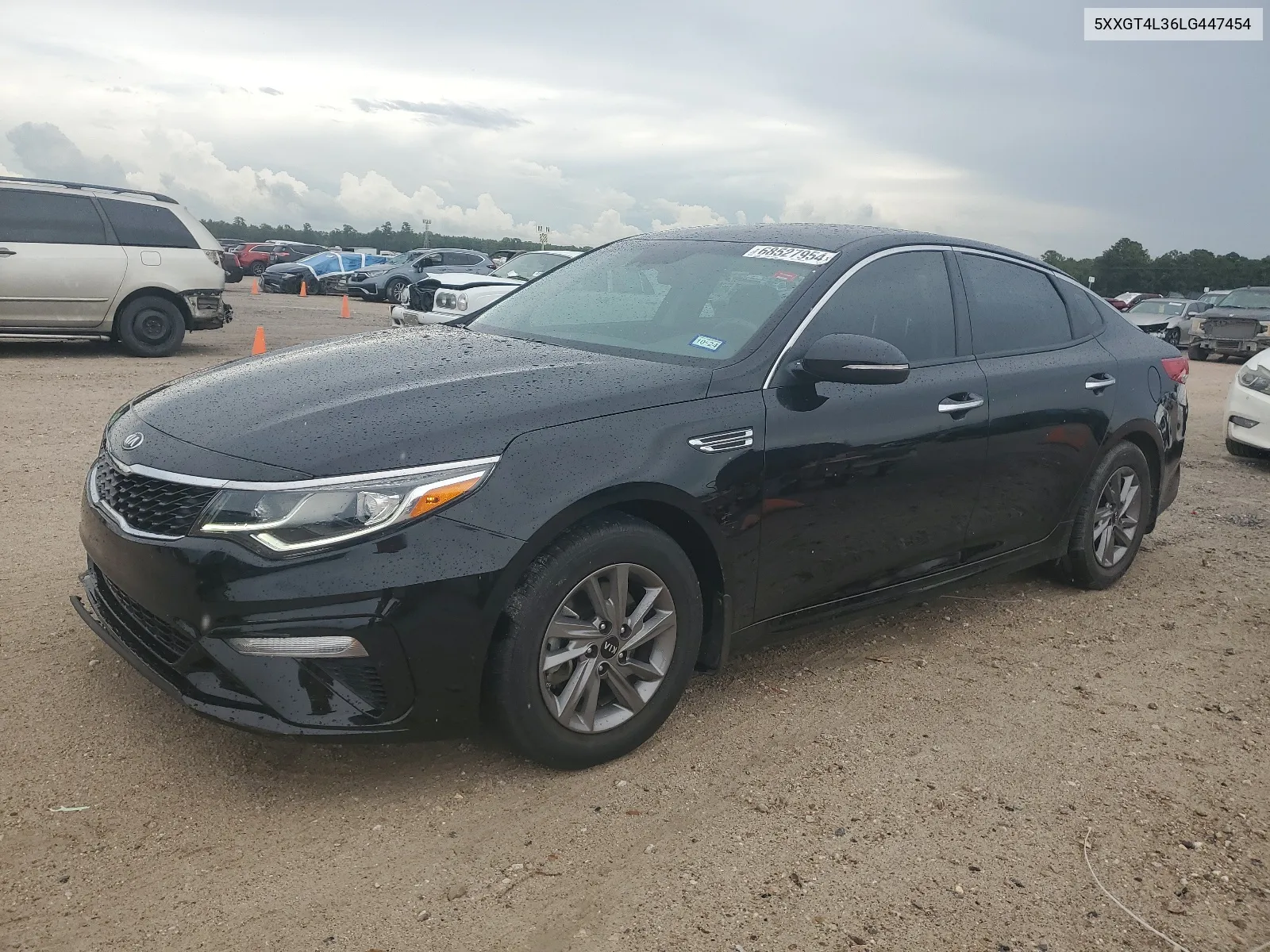 5XXGT4L36LG447454 2020 Kia Optima Lx