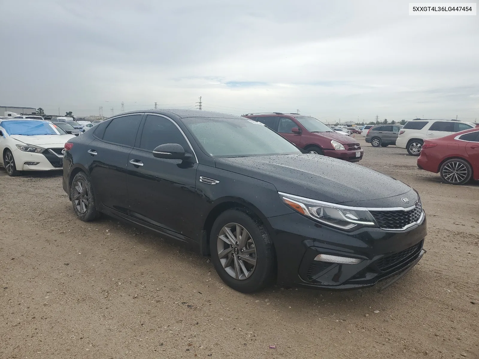 2020 Kia Optima Lx VIN: 5XXGT4L36LG447454 Lot: 68527954