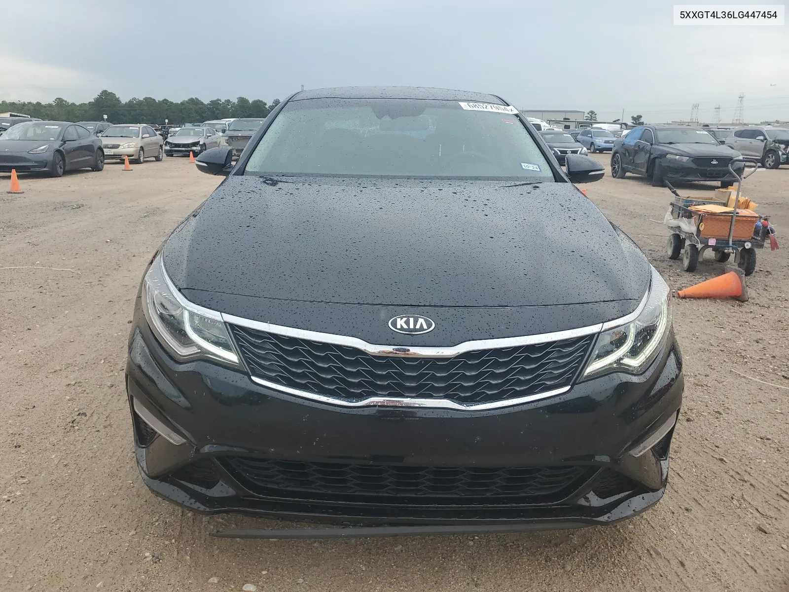 2020 Kia Optima Lx VIN: 5XXGT4L36LG447454 Lot: 68527954