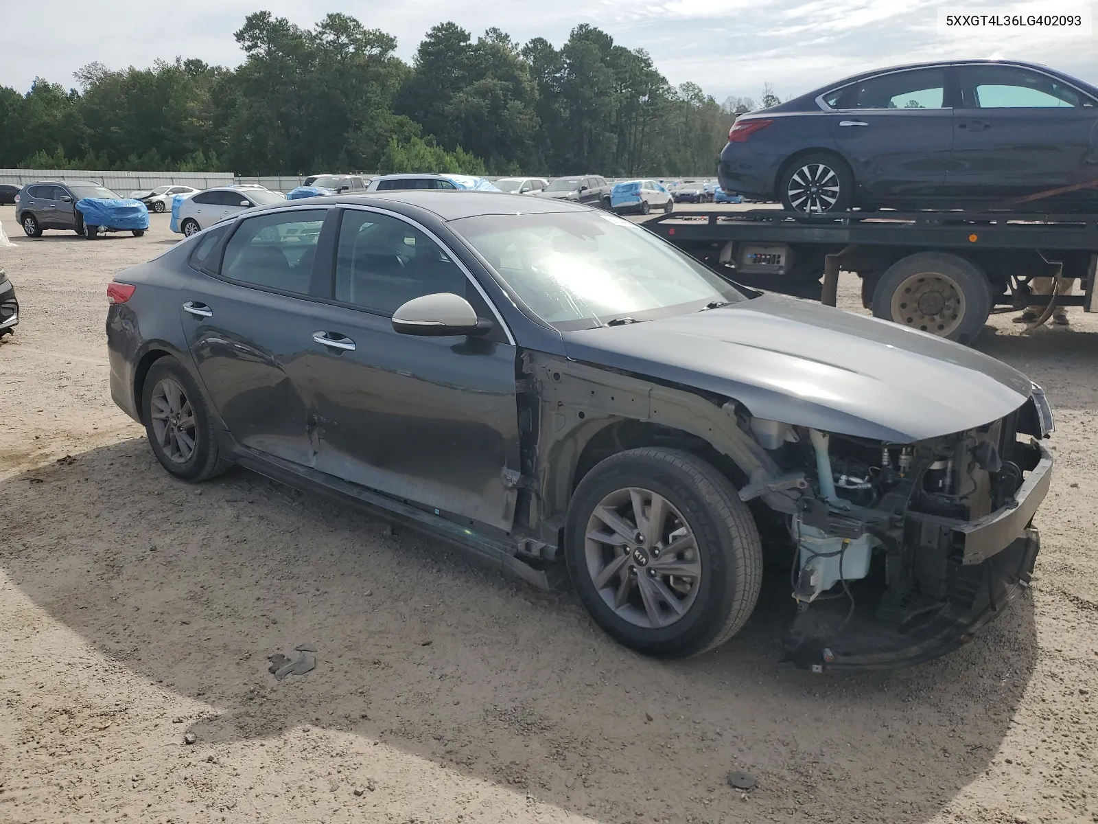 5XXGT4L36LG402093 2020 Kia Optima Lx