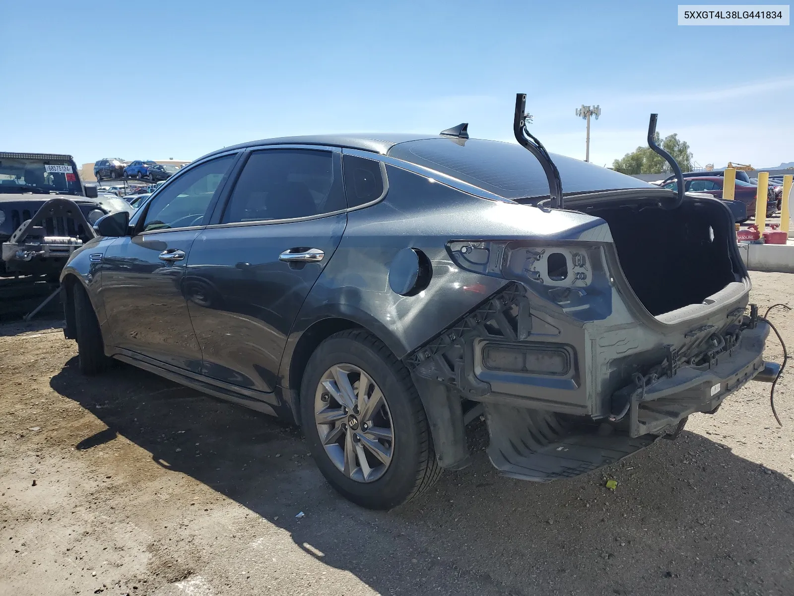 5XXGT4L38LG441834 2020 Kia Optima Lx