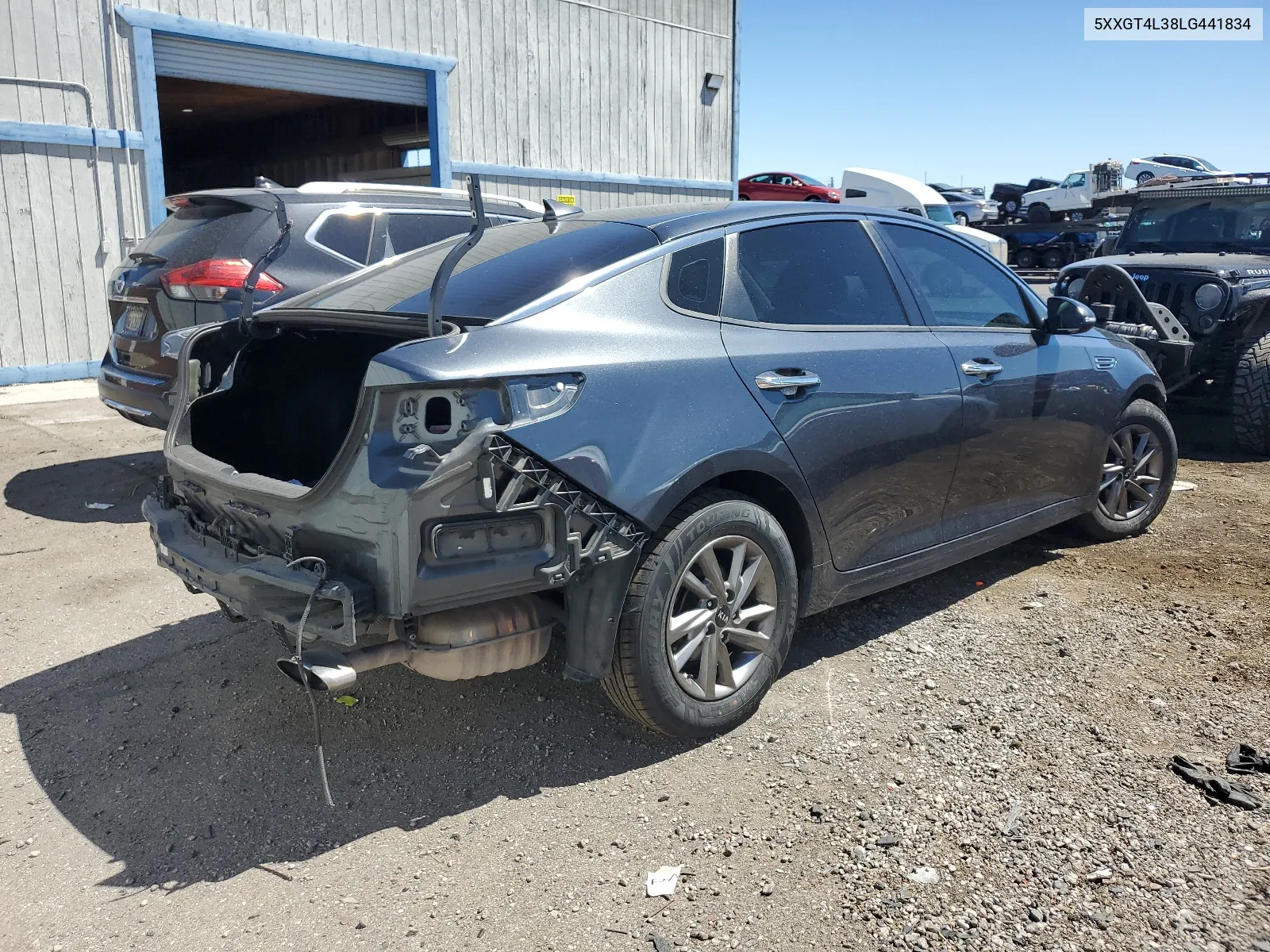 5XXGT4L38LG441834 2020 Kia Optima Lx