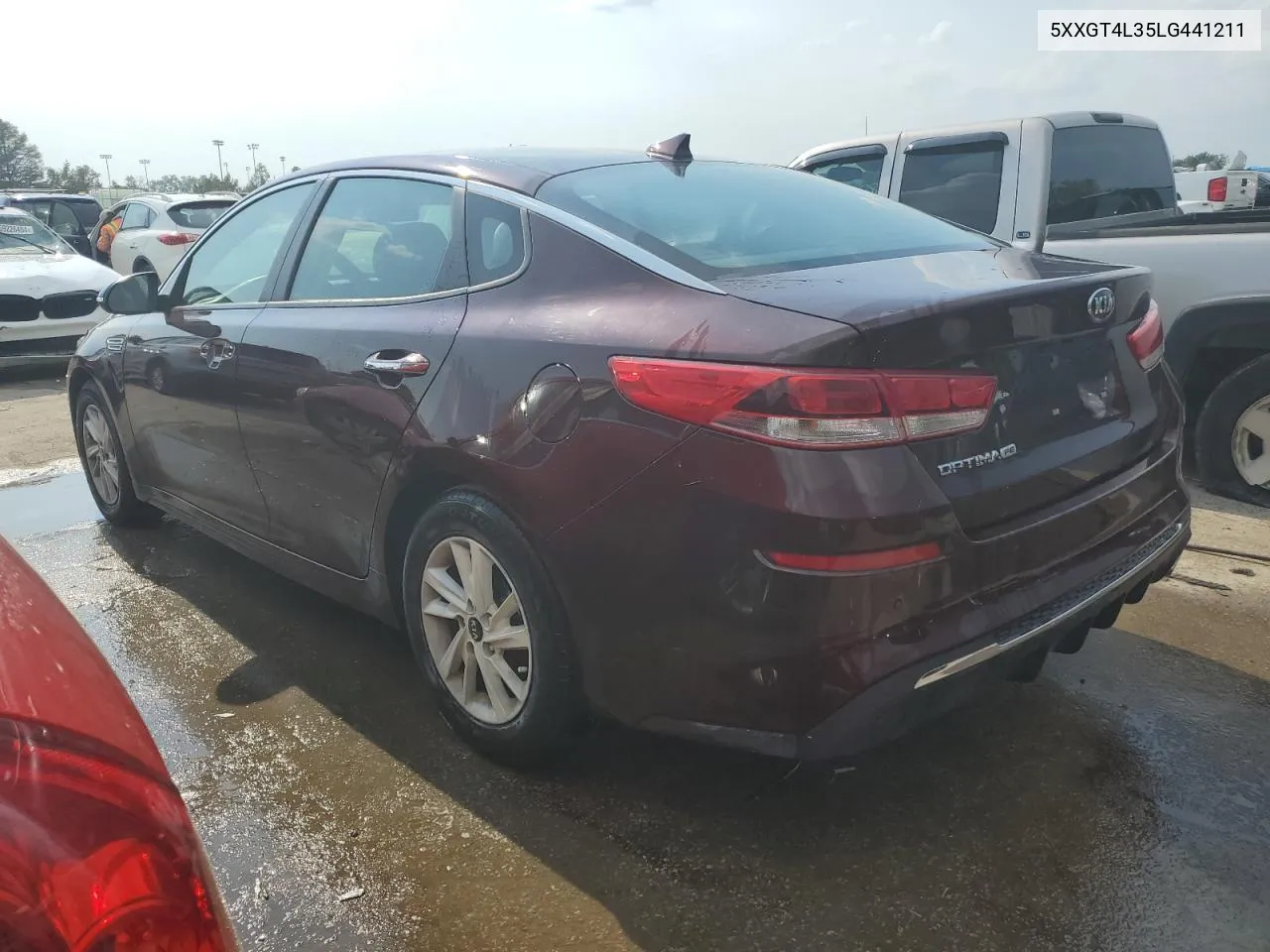 5XXGT4L35LG441211 2020 Kia Optima Lx