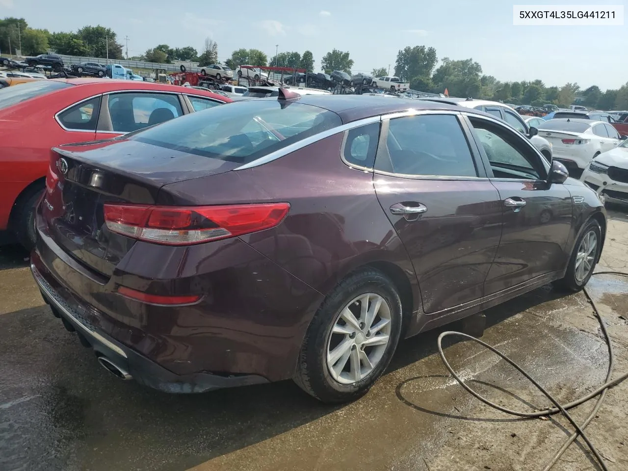 5XXGT4L35LG441211 2020 Kia Optima Lx