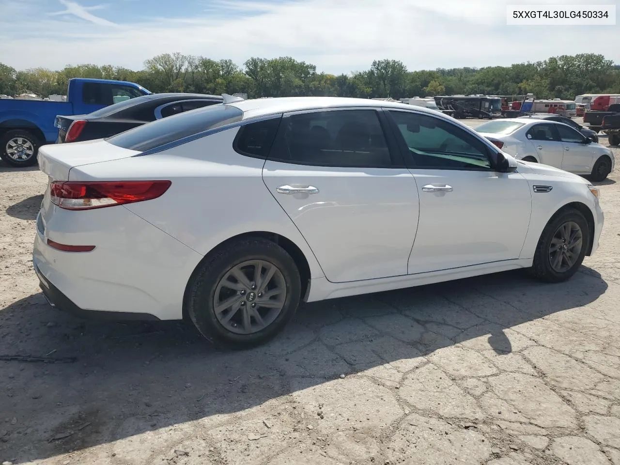 5XXGT4L30LG450334 2020 Kia Optima Lx