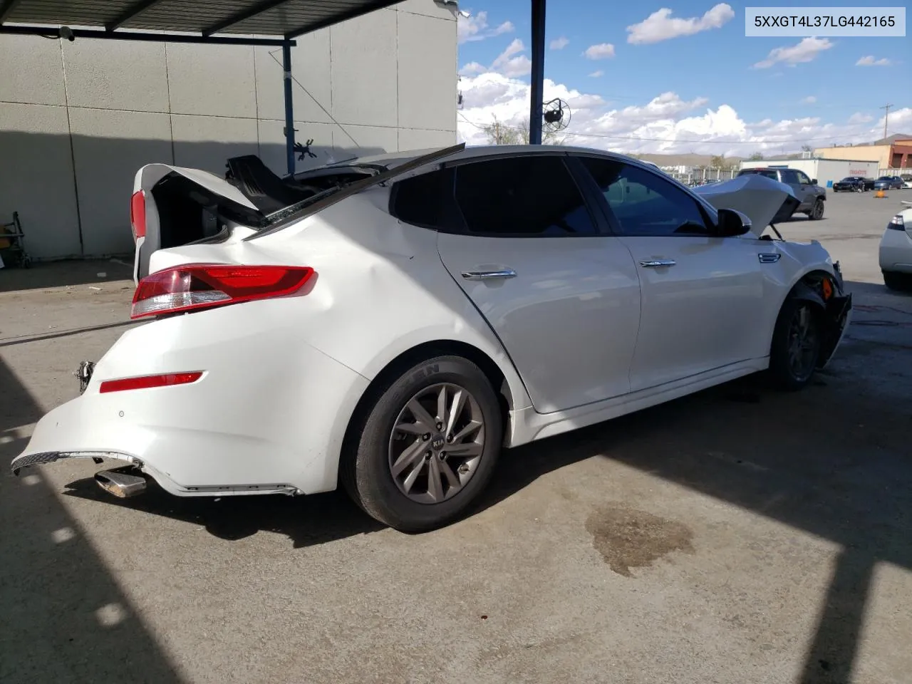 5XXGT4L37LG442165 2020 Kia Optima Lx