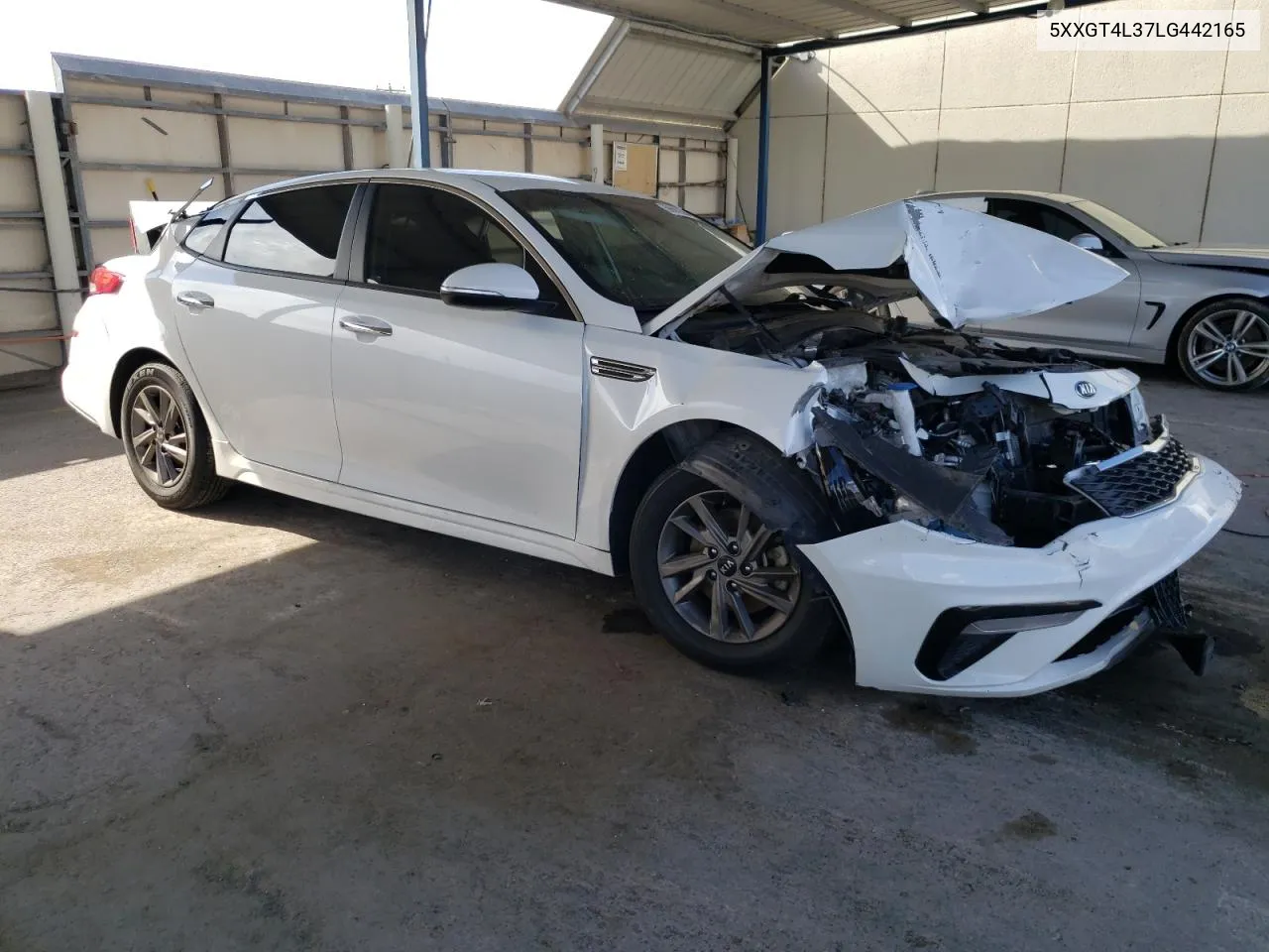 5XXGT4L37LG442165 2020 Kia Optima Lx