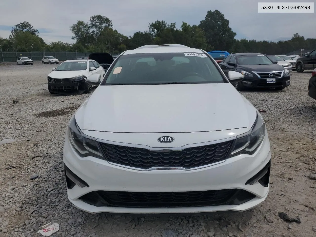 2020 Kia Optima Lx VIN: 5XXGT4L37LG382498 Lot: 69997254