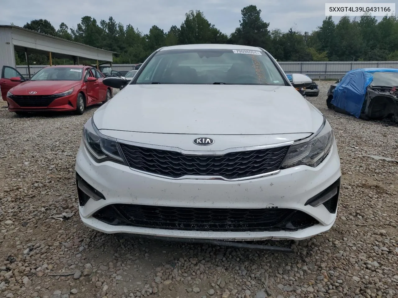 2020 Kia Optima Lx VIN: 5XXGT4L39LG431166 Lot: 70098604