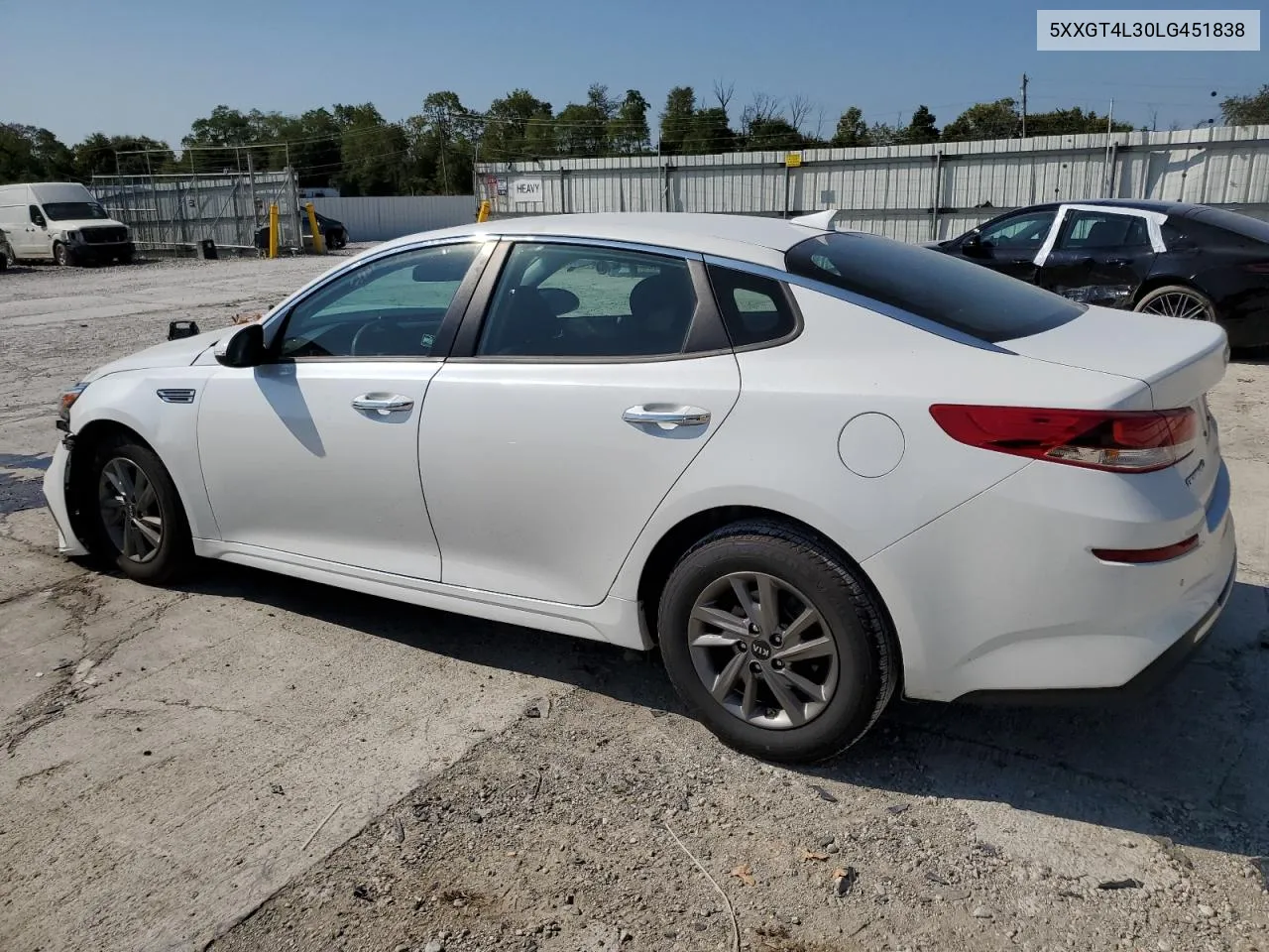 2020 Kia Optima Lx VIN: 5XXGT4L30LG451838 Lot: 70131344