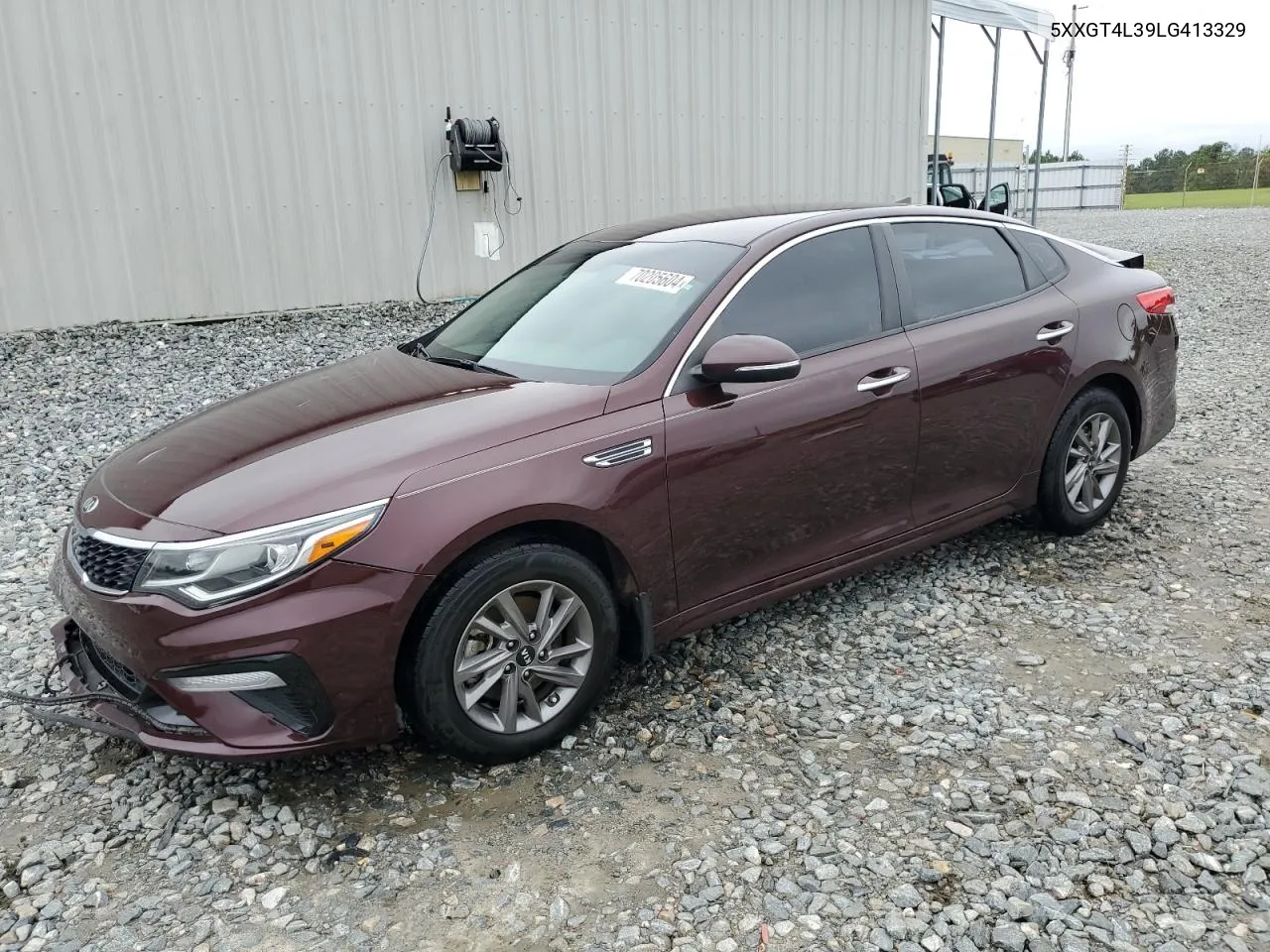 2020 Kia Optima Lx VIN: 5XXGT4L39LG413329 Lot: 70205604