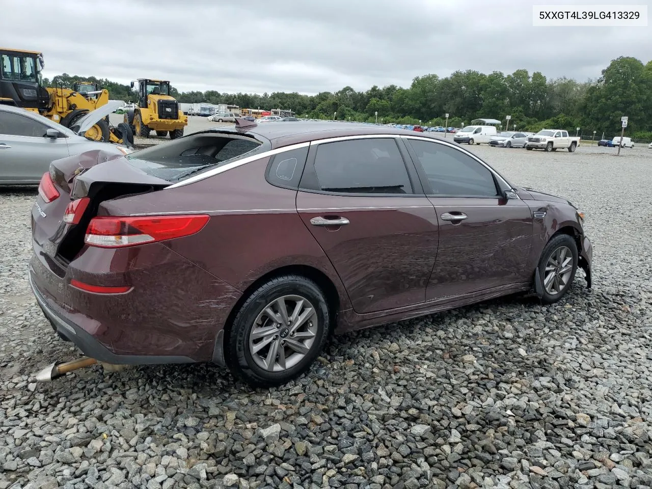 2020 Kia Optima Lx VIN: 5XXGT4L39LG413329 Lot: 70205604