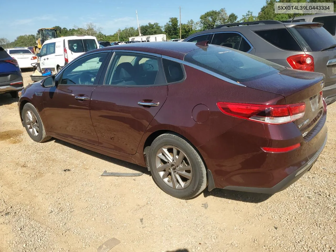 2020 Kia Optima Lx VIN: 5XXGT4L39LG443334 Lot: 70217794