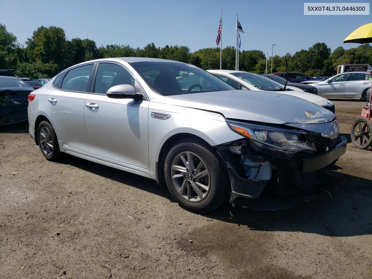 2020 Kia Optima Lx VIN: 5XXGT4L37LG446300 Lot: 70373644