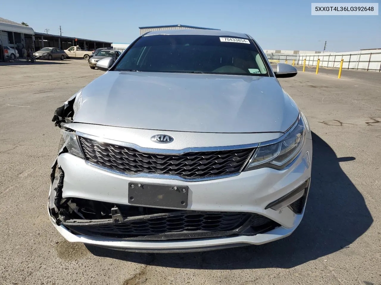 5XXGT4L36LG392648 2020 Kia Optima Lx