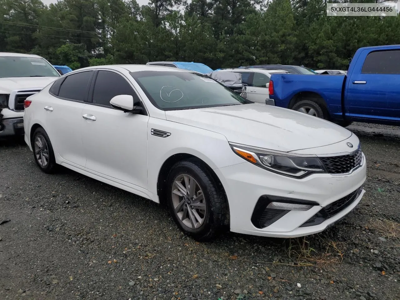 2020 Kia Optima Lx VIN: 5XXGT4L36LG444456 Lot: 70620754