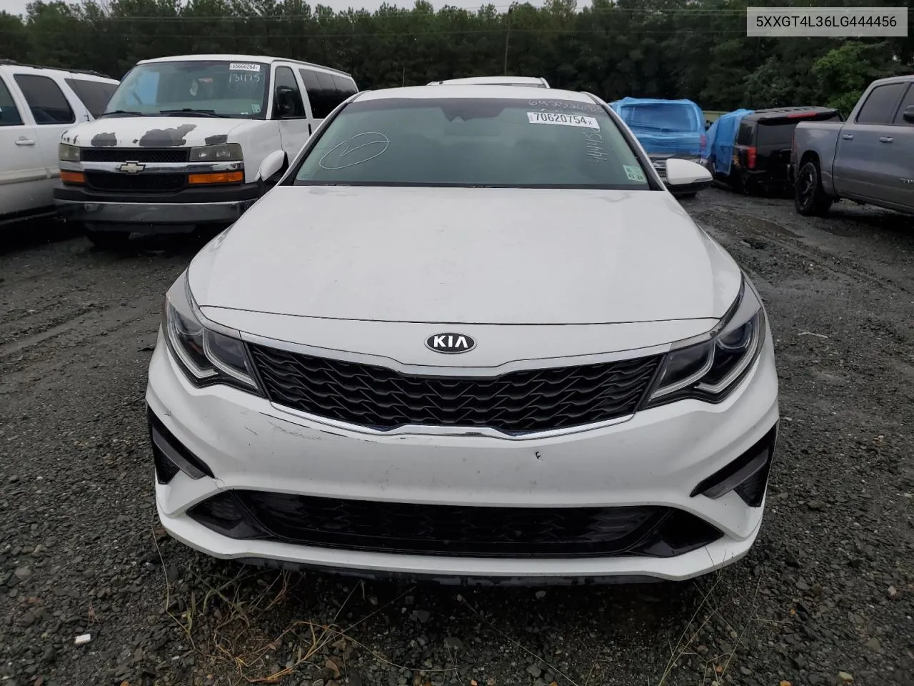 5XXGT4L36LG444456 2020 Kia Optima Lx