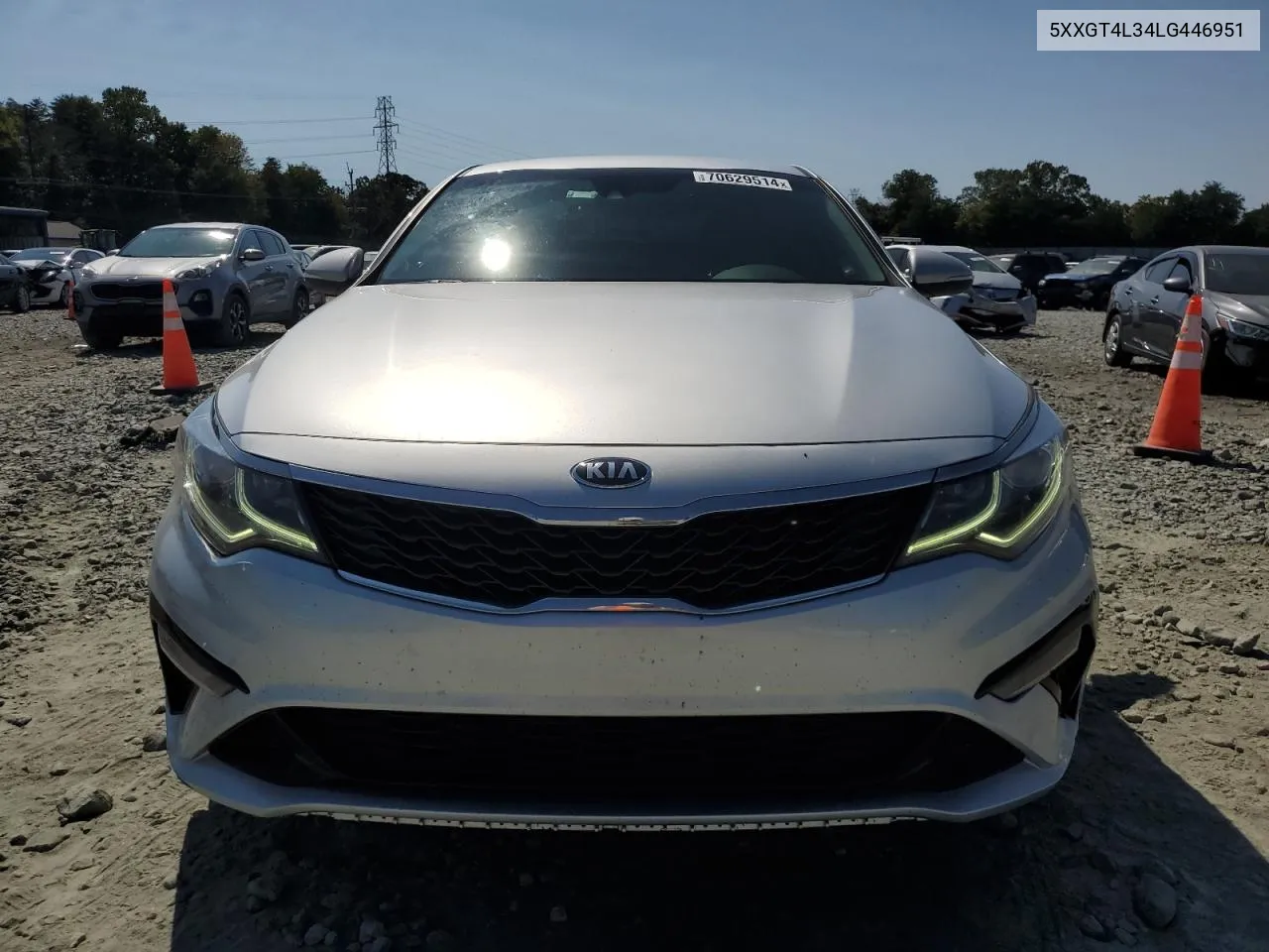 5XXGT4L34LG446951 2020 Kia Optima Lx