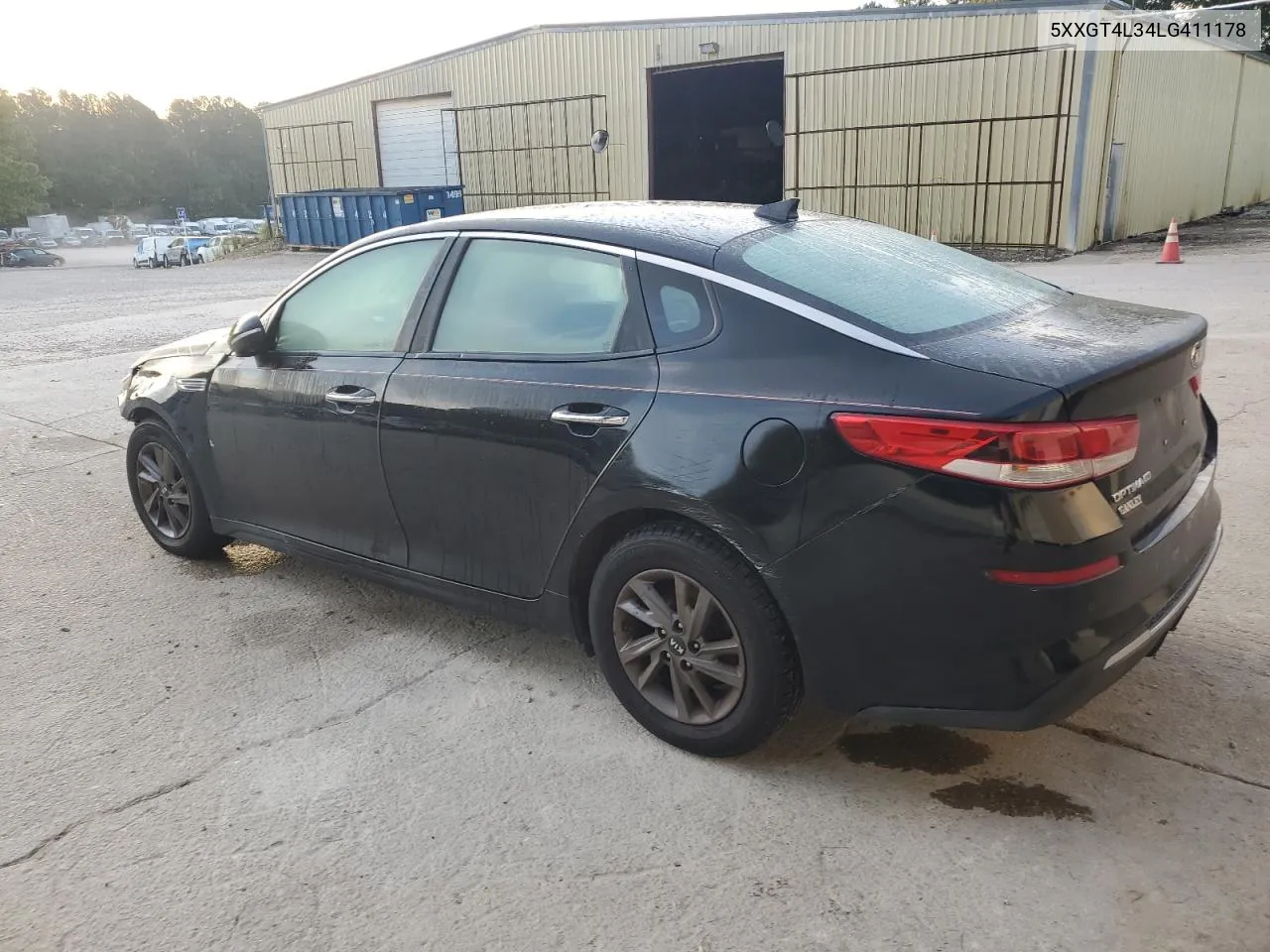 2020 Kia Optima Lx VIN: 5XXGT4L34LG411178 Lot: 70781014