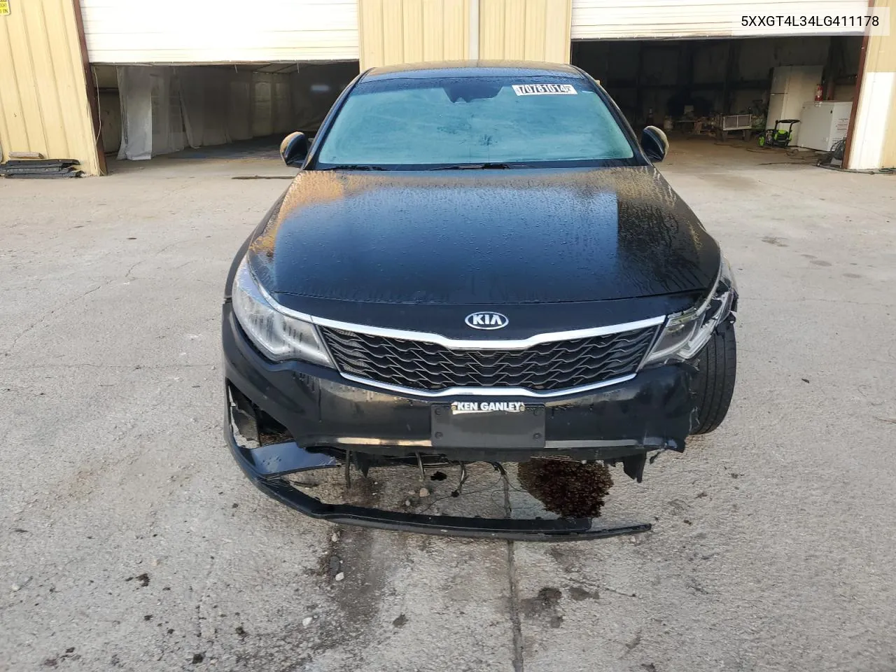 2020 Kia Optima Lx VIN: 5XXGT4L34LG411178 Lot: 70781014