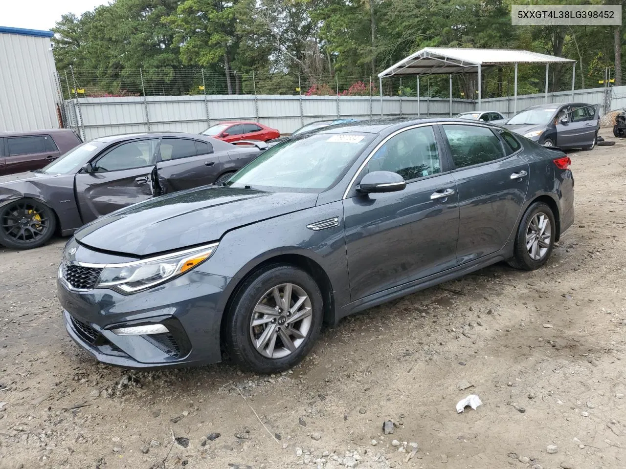 2020 Kia Optima Lx VIN: 5XXGT4L38LG398452 Lot: 70987534