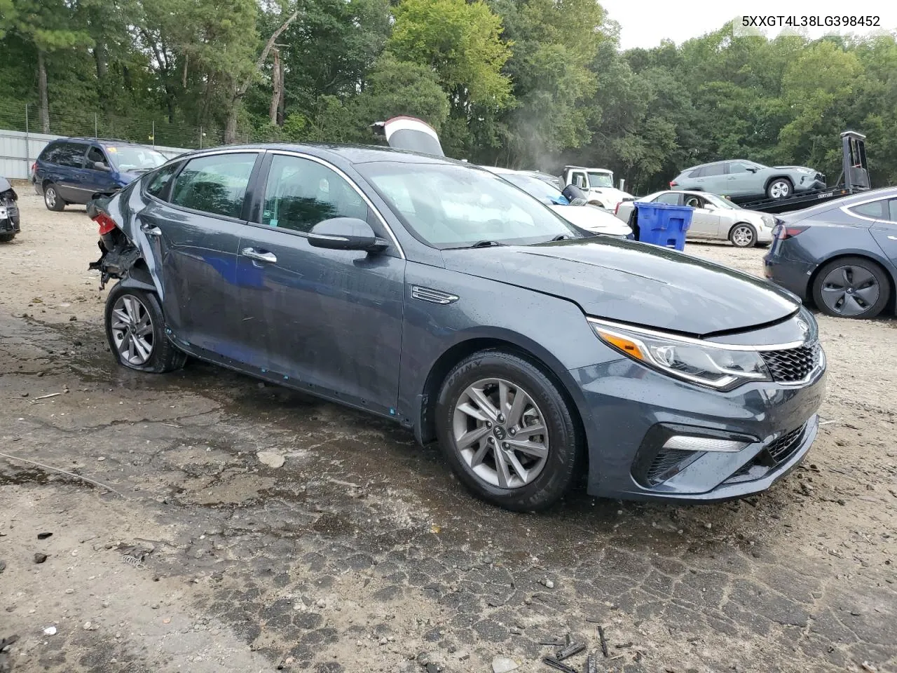 5XXGT4L38LG398452 2020 Kia Optima Lx