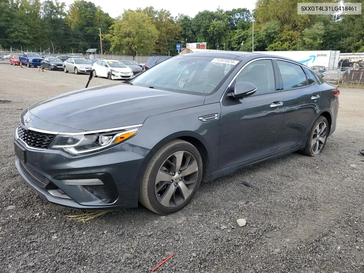 2020 Kia Optima Lx VIN: 5XXGT4L31LG418461 Lot: 71341824