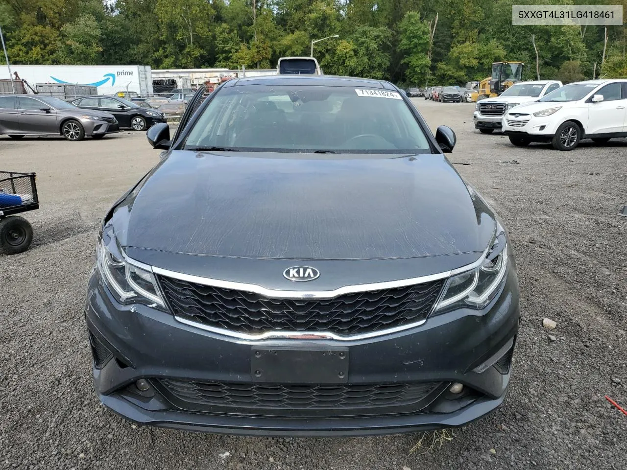 2020 Kia Optima Lx VIN: 5XXGT4L31LG418461 Lot: 71341824