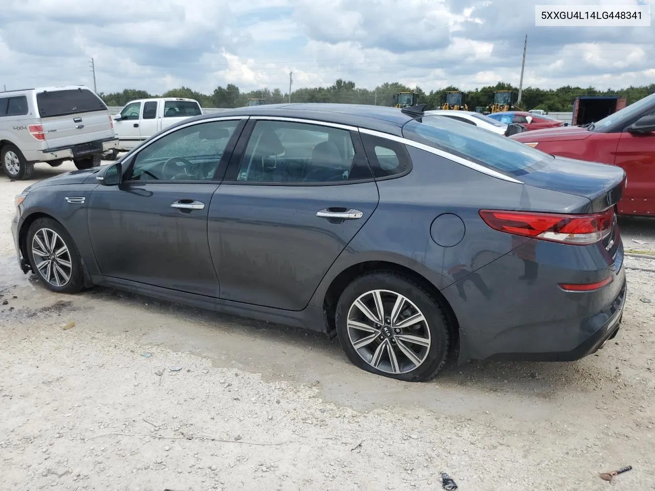 5XXGU4L14LG448341 2020 Kia Optima Ex