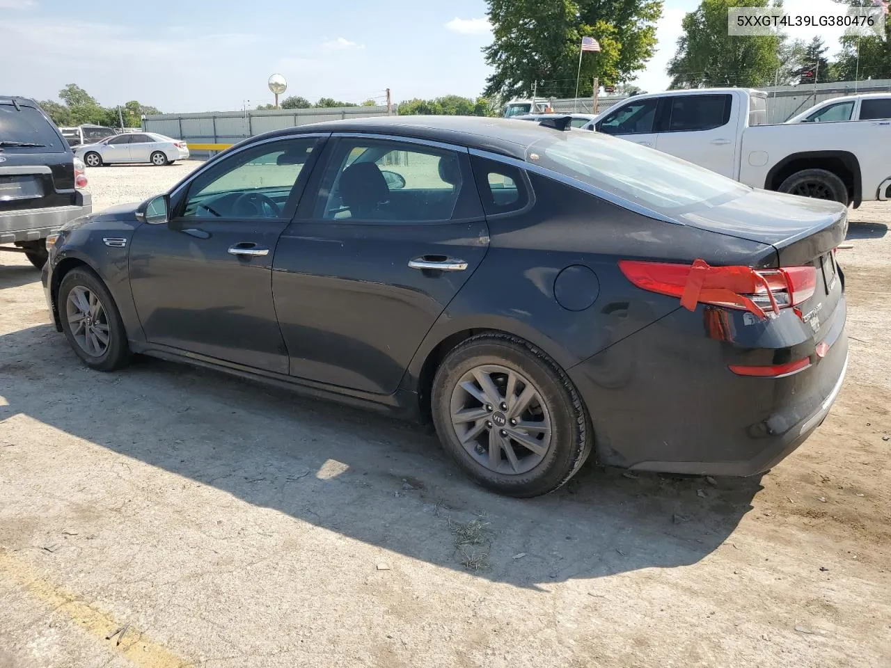 2020 Kia Optima Lx VIN: 5XXGT4L39LG380476 Lot: 71412394