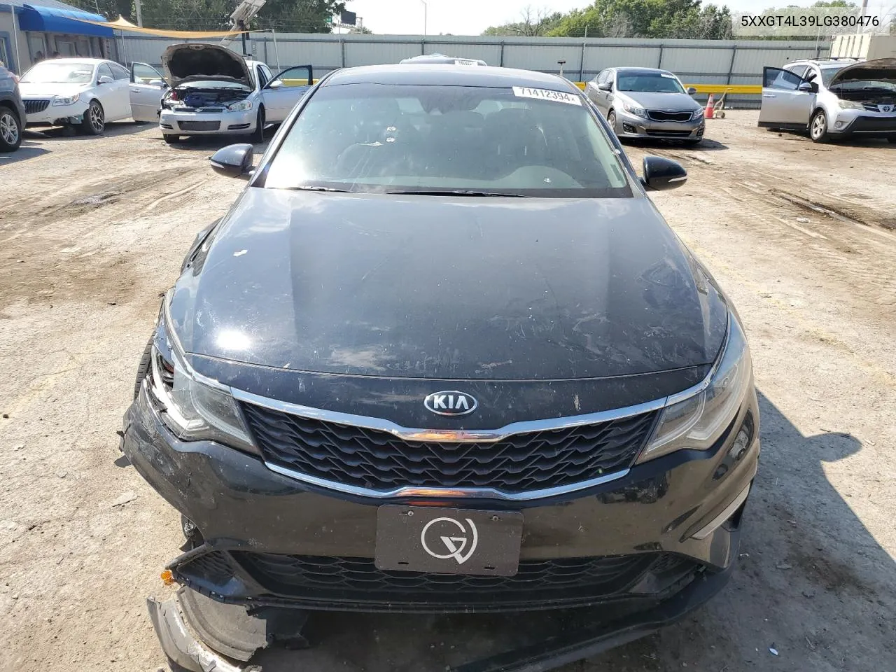 5XXGT4L39LG380476 2020 Kia Optima Lx