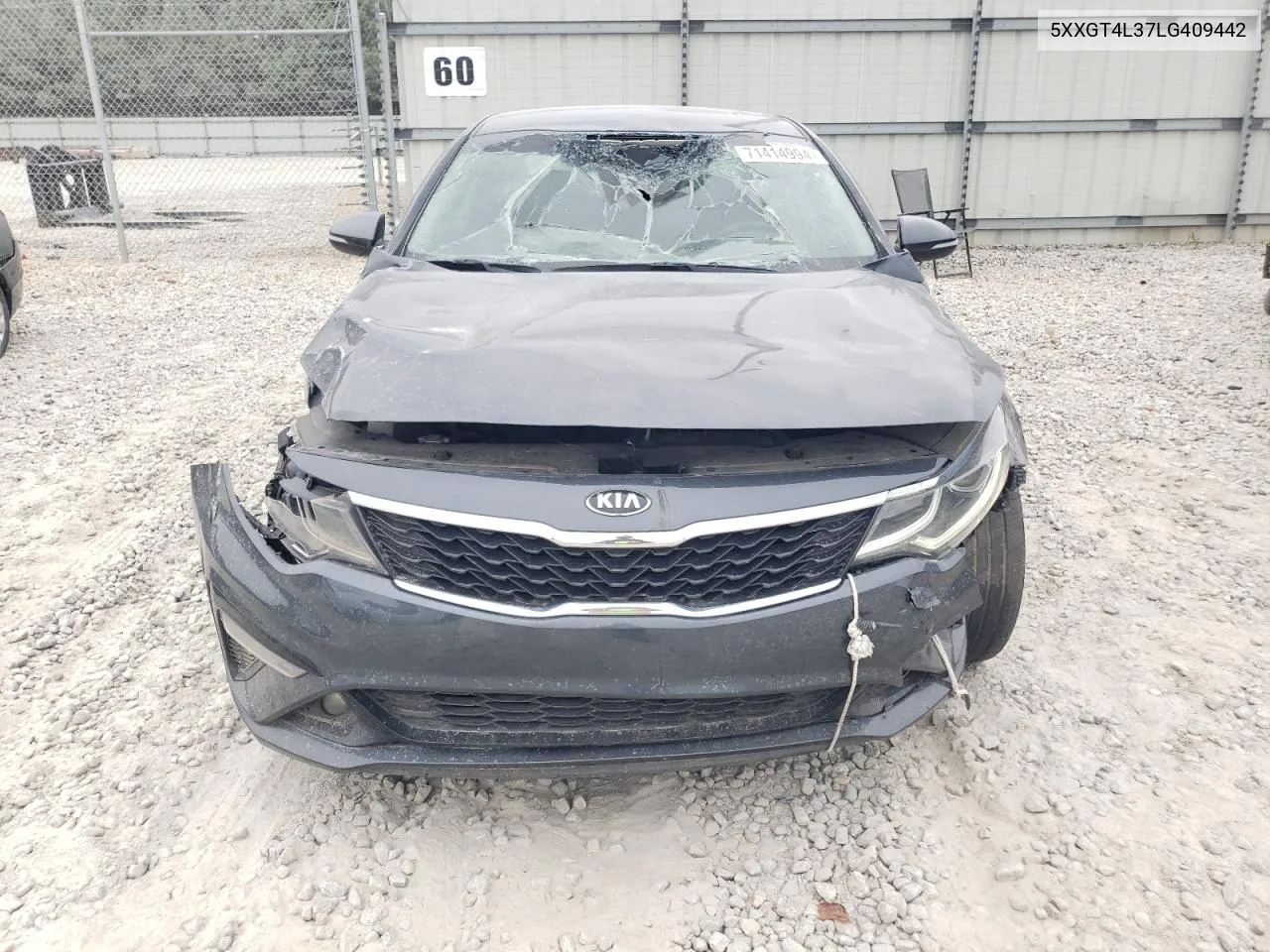 2020 Kia Optima Lx VIN: 5XXGT4L37LG409442 Lot: 71414994