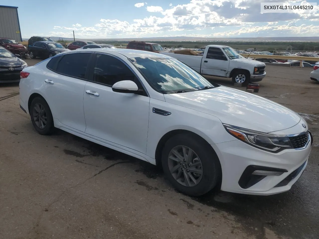 5XXGT4L31LG445210 2020 Kia Optima Lx