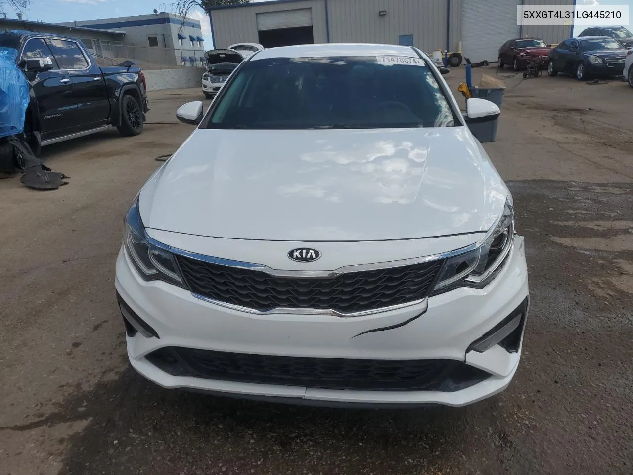 5XXGT4L31LG445210 2020 Kia Optima Lx