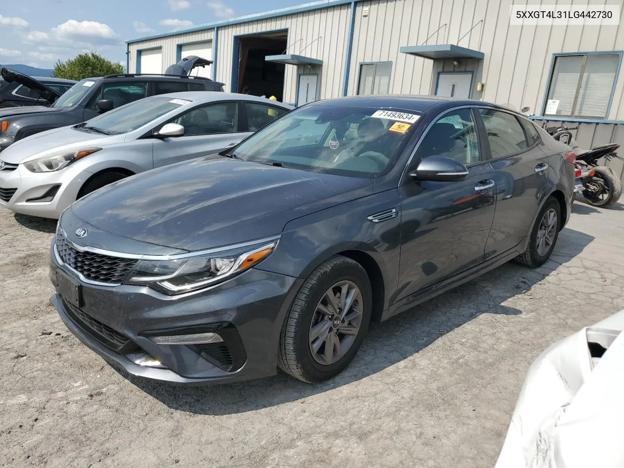 5XXGT4L31LG442730 2020 Kia Optima Lx