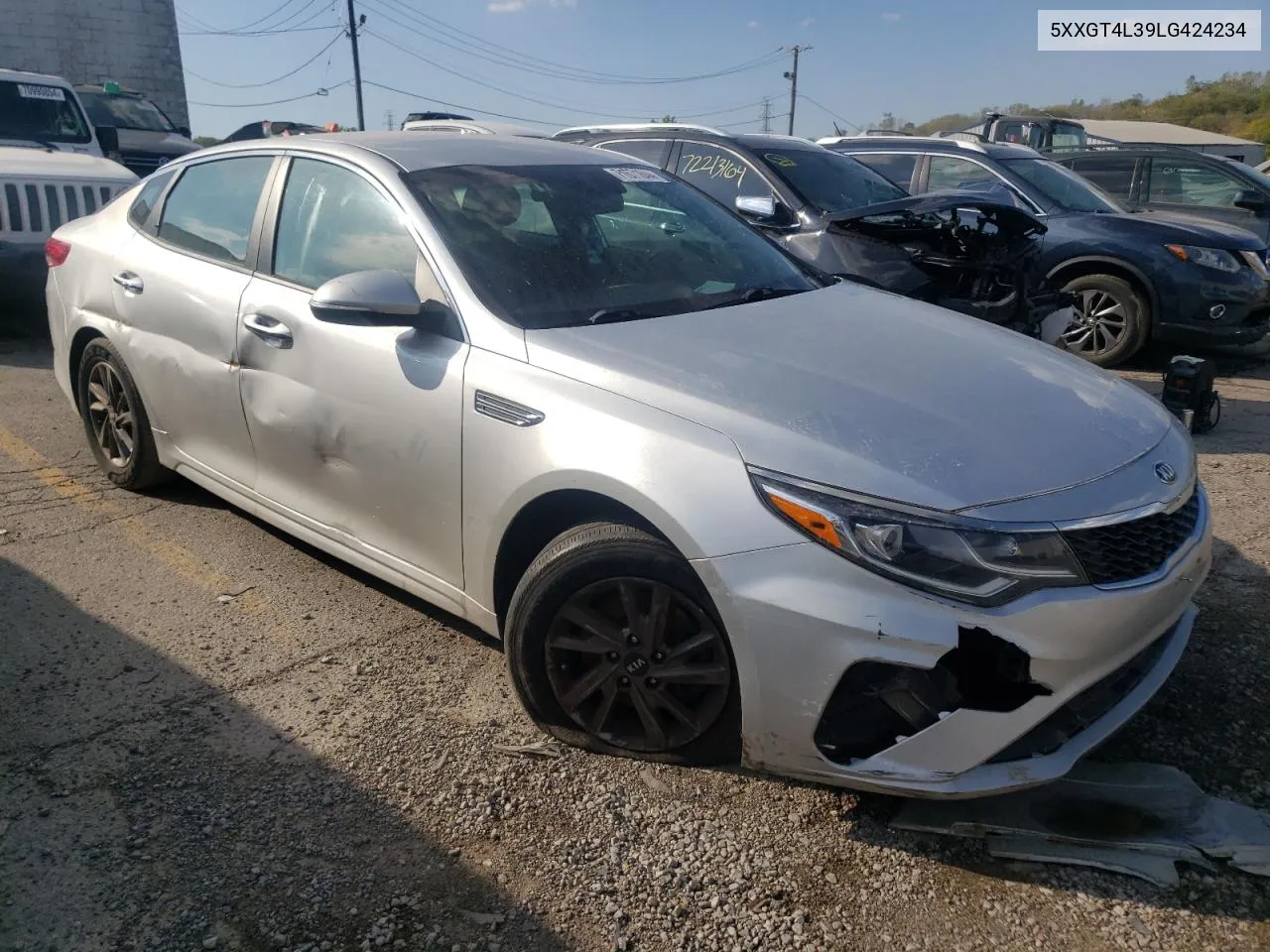 2020 Kia Optima Lx VIN: 5XXGT4L39LG424234 Lot: 71671844