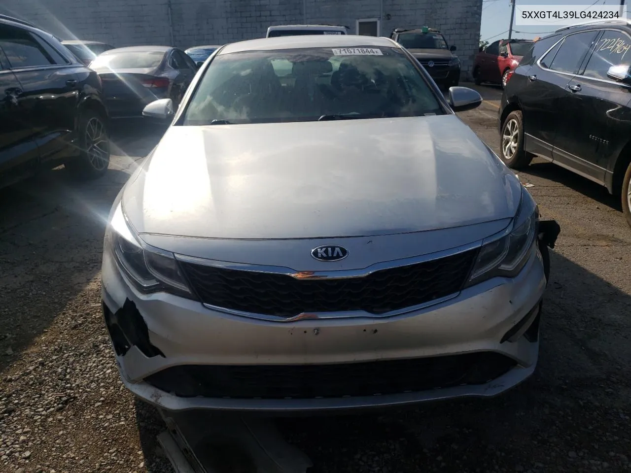 5XXGT4L39LG424234 2020 Kia Optima Lx