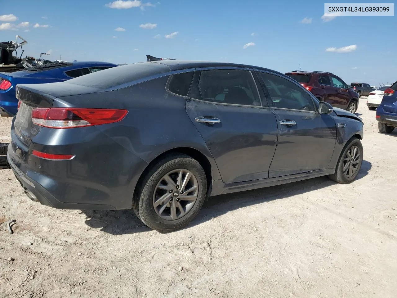 5XXGT4L34LG393099 2020 Kia Optima Lx