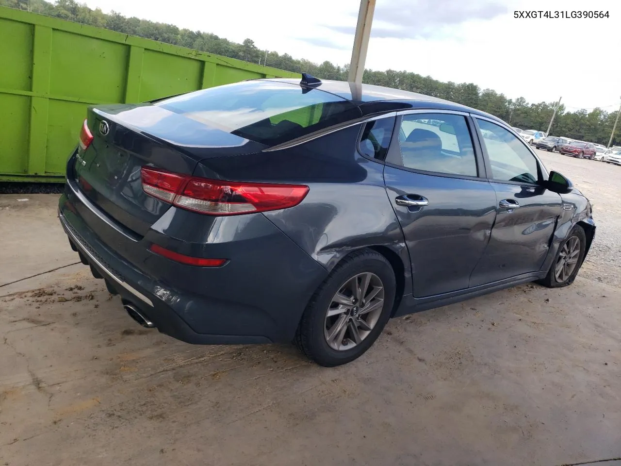 5XXGT4L31LG390564 2020 Kia Optima Lx