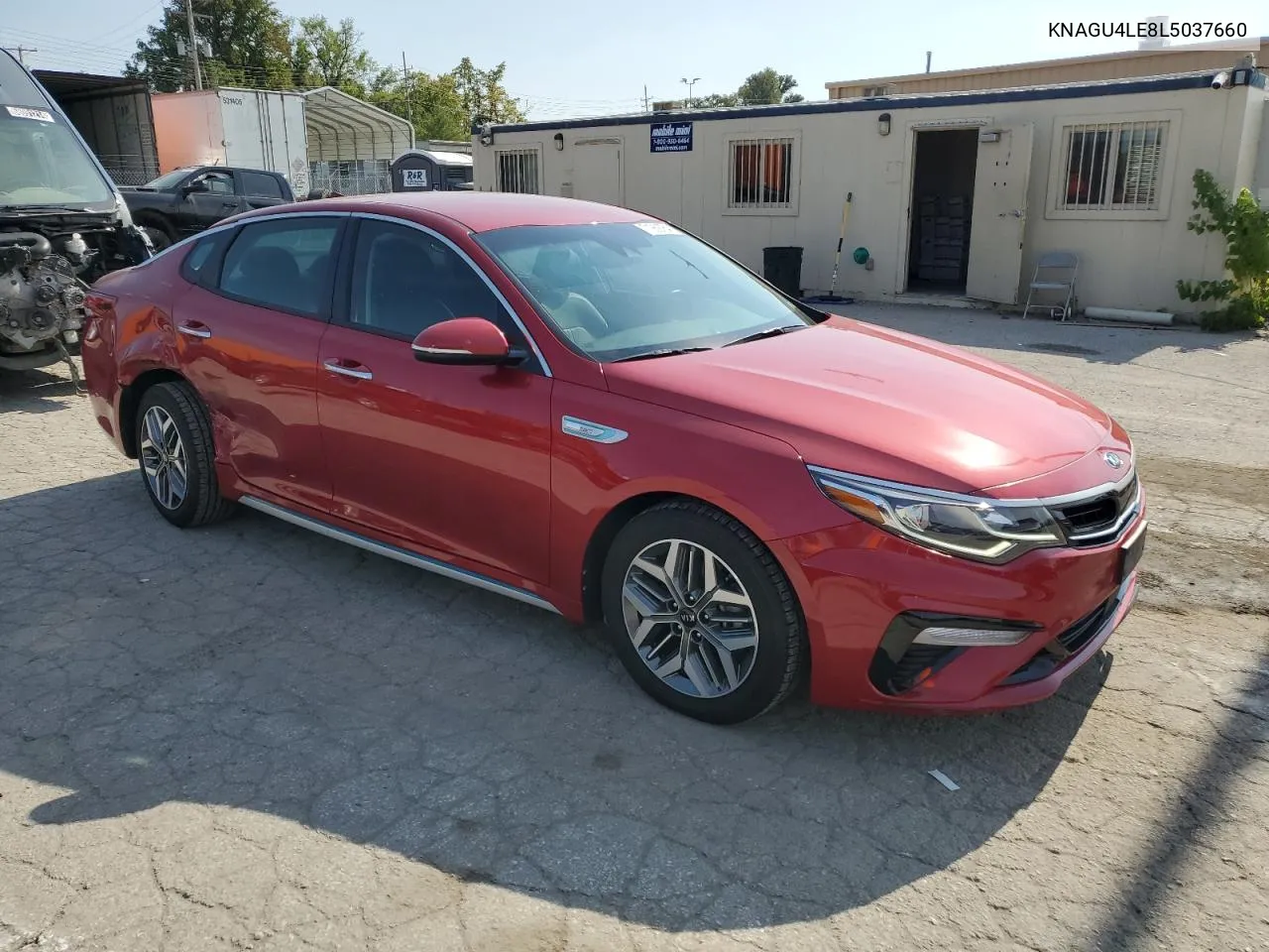 2020 Kia Optima Hybrid Ex VIN: KNAGU4LE8L5037660 Lot: 71969784